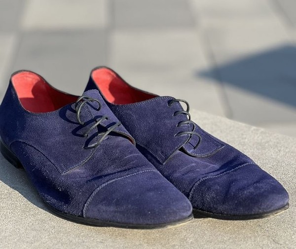 Men Barrett Derby Purple 44.5