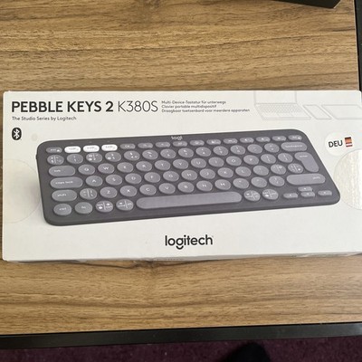 Logitech Pebble Keys 2 K380s Tastatur QWERTY  -Graphit