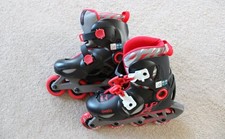 Oxelo Play 5 Kids Inline Skates Adjustable UK 11.5-13 EU 30-32