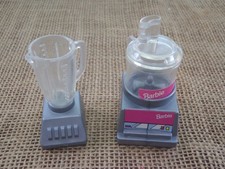 Barbie Mattel Dollhouse Diorama Blender Food Processer Appliance Kitchen