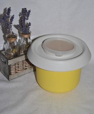 🌟TUPPERWARE Bol Mélangeur Jaune 1,5 l Melangeur Anvien Chantilly Blanc Neige
