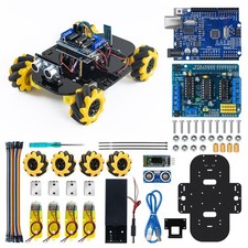 4WD Mecanum Robot Car Kit Smart DIY Project C...