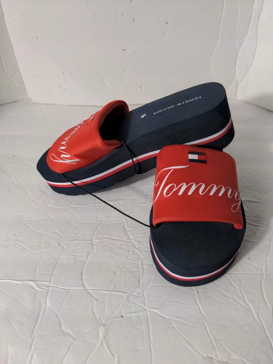 Tommy hilfiger store slides colorful