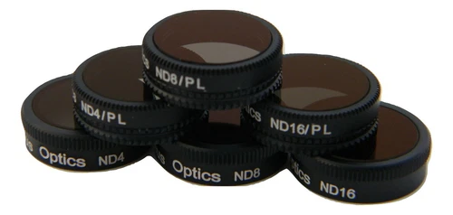 DJI Mavic Air Camera Lens Filter Kit ND & PL 6 Piece Set Zeus Optics NEW