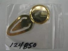 Gold Brass Book Mark, 17.5mm Cabochon