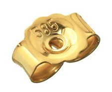585 ECHT GOLD *** 1 x Ohrmutter Gegenstecker Ersatzteil f&uuml;r Ohrstecker Gold