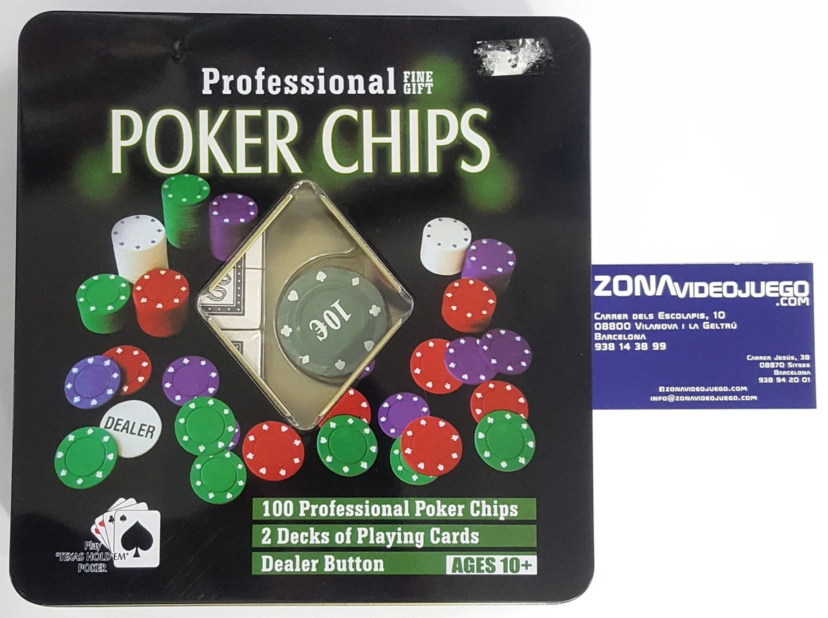KIT DE POKER PROFESIONAL POKER CHIPS eBay