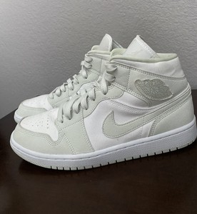 Size 9 Men's 10.5 Women's - Air Jordan 1 Mid Spruce Aura 194956891321 | eBay