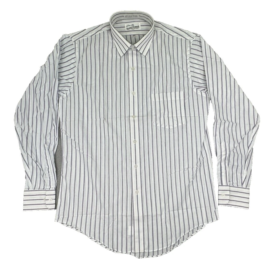 Sears男式条纹礼服衬衫