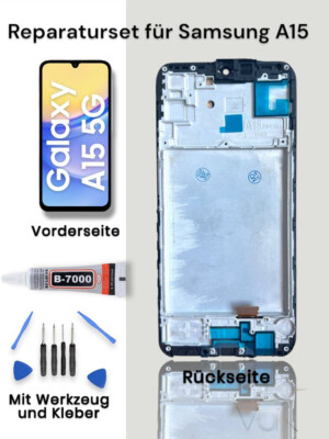 Premium Display für Original Samsung Galaxy A15 5G A156 In-Cell Rahmen LCD