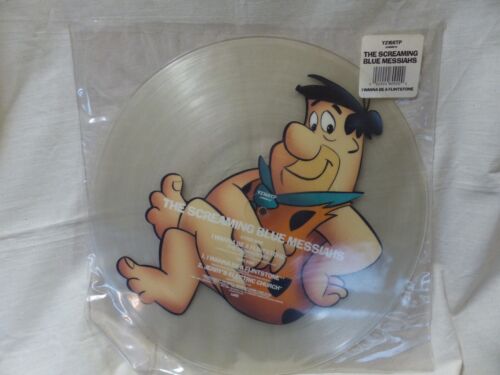 Screaming Blue Messiahs: I Wanna Be A Flintstone - 12” Vinyl Picture Disc RARE - Picture 2 of 2