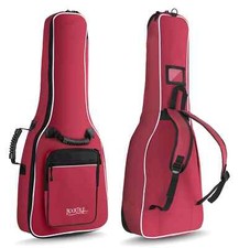 1/2 Akustik Gitarre Tasche Klassik Gigbag Konzert Bag Konzertgitarre Gurte rot