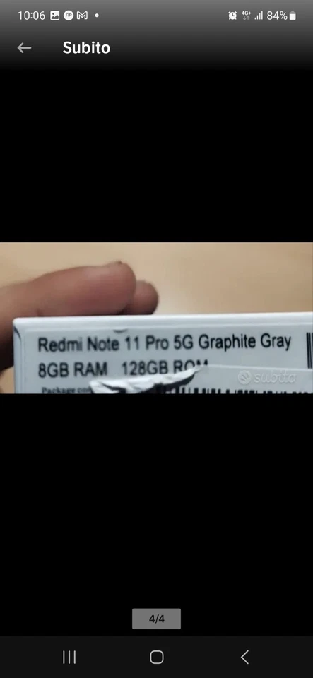 Xiaomi Redmi Note 11 Pro 5G · 128GB, foto 2 di 4