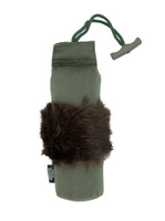 Xantos Dummy Mit Kaninchenfell-Optik/GrüN Apportier Dummy Hunde Dummy