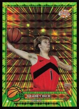 2024-25 Topps Chrome Radiating Rookie Geometric Green Gradey Dick Toronto