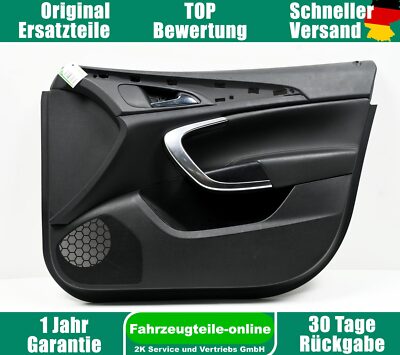 Opel Insignia A G09 Sports Tourer 13327652 Türverkleidung Türpappe Vorn rechts