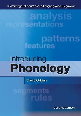 Introducing Phonology Odden Paperback Cambridge University Press 2e