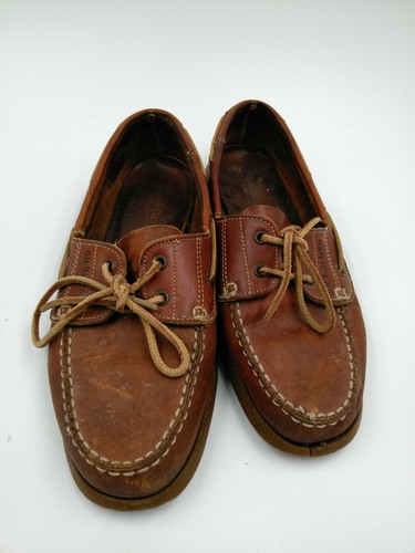 GH Bass vintage boat shoes - brown 