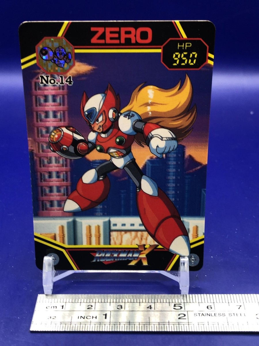 Zero Mega Man Megaman X No.14 Card Bandai 1995 Japanese | eBay