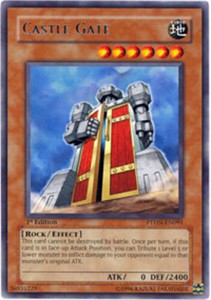 Castle Gate - PTDN-EN091 - Rare - Unlimited Edition x3 - Near Mint