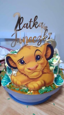 Essbar Tiger Löwe Zoo Tier Simba Tortenaufleger Esspapier Torte Tortebild !