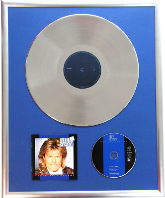 Blue System Backstreet gerahmte CD Cover +12'' Vinyl goldene/platin Schallplatte