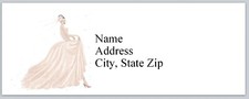 Personalized Address Labels Bride Wedding  P 400 