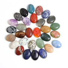 Charms Natural Oval CAB CABOCHON Stone Beads For Jewelry Making Wholesale 18x25