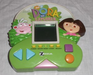 Nick Jr Dora The Explorer Handheld Game System Zizzle Ebay