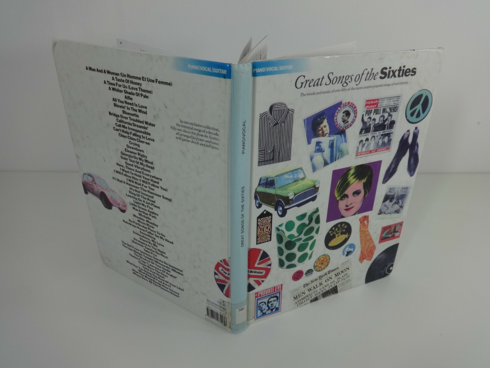 Music Books Great Songs Of The Sixties Hardback Best Of Songbooks Popular Sheet