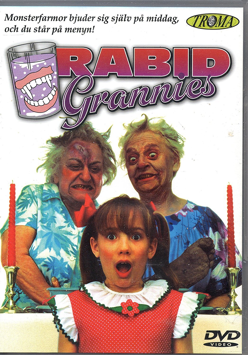 Rabid Grannies DVD Troma cult horror new region free