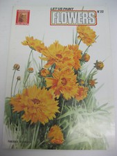 Leonardo Collection  Art Book  -Let us Paint Flowers 22 New