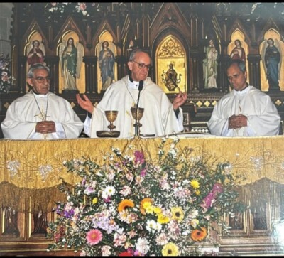 Pope Leo XIV Pope Francis Mass GLOSSY POSTER PICTURE PHOTO PRINT BANNER 14786