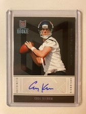 Case Keenum AUTO~RC #/25 Momentum Platinum 2012 Rookie Autograph SP Texans #144