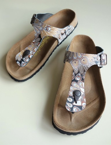 Sandalias PAPILLIO BIRKENSTOCK Deslizamiento GIZA Marrón Pavo US10-10.5 EU41 UK7.5 R | eBay