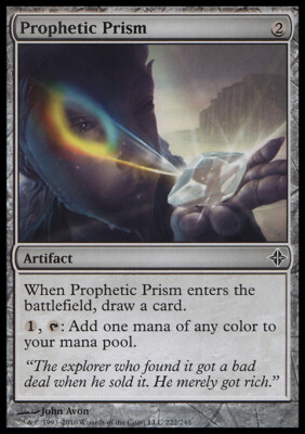 MTG PROPHETIC PRISM FOIL FRENCH EXC - PRISMA PROPHETICO 238 - ROE - MAGIC