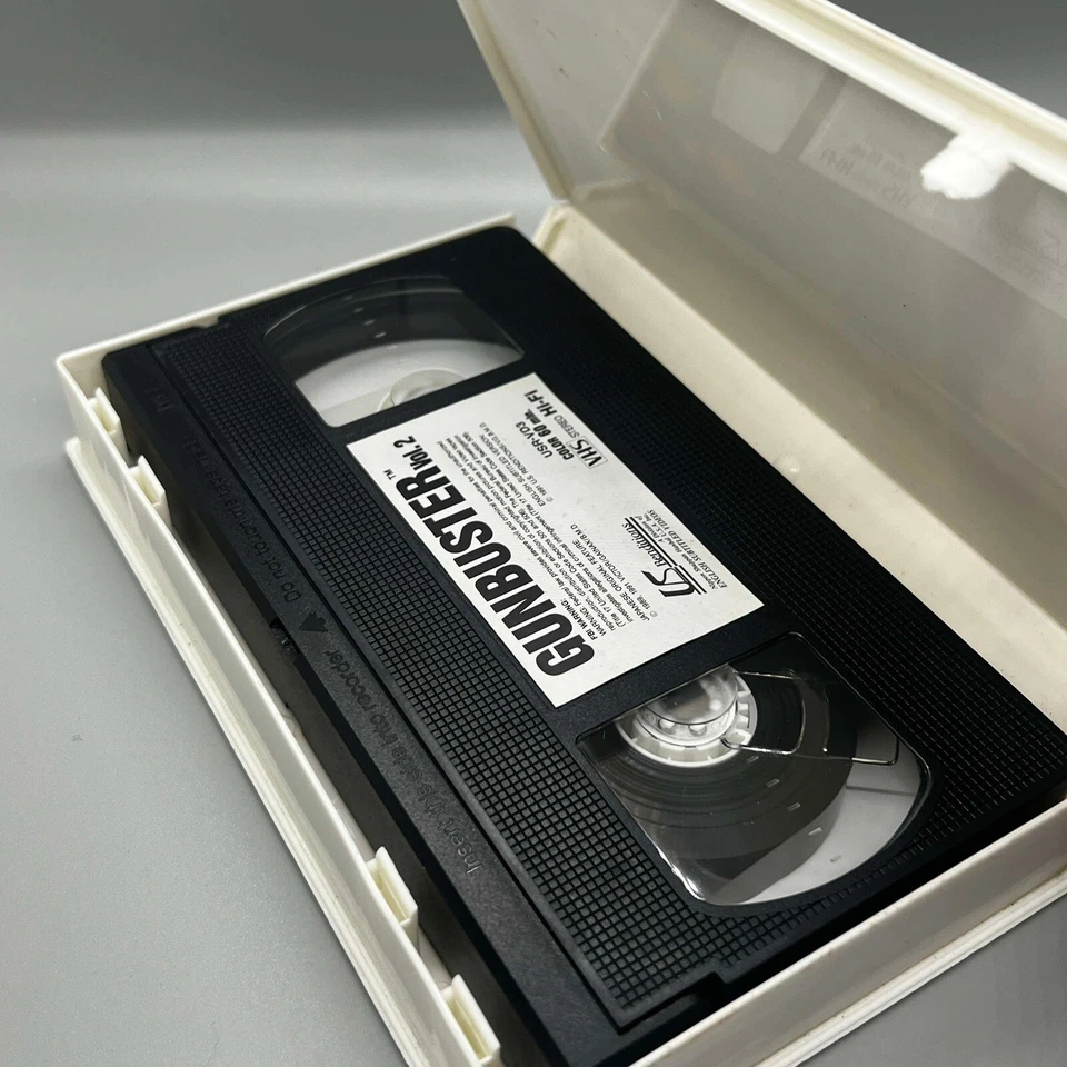 Gunbuster VHS Vol 2 Clamshell Rare 80s Anime Hideaki Anno English Subtitled OOP - Image 3 of 4