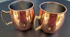 Pair of Eco One Moscow Mule Mugs