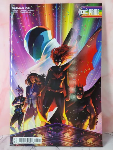 Batman #109 2021, CVR D Jen Bartel Pride Variant, DC Comics, VF/NM!