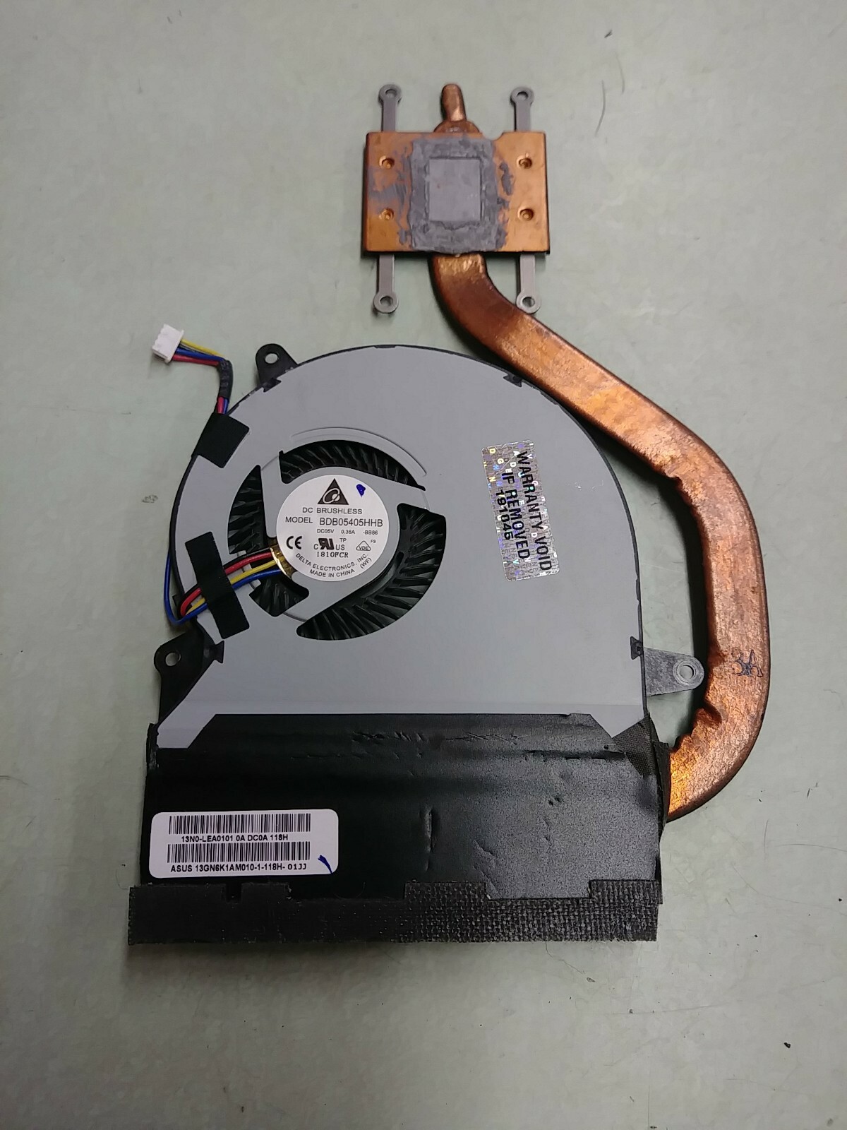 Dissipateur Thermique Et Ventilateur Asus - Réf. 13N0-R7A0T Pour F554LD, X554L