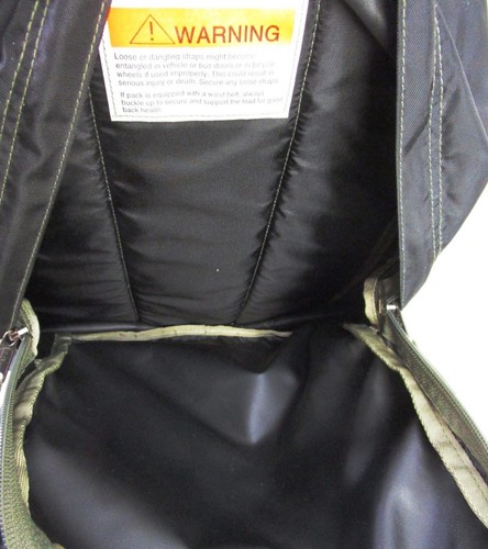NEW L.L. BEAN Back Backpack Book Pack Shell embroidered US department of Energy - Picture 8 of 10