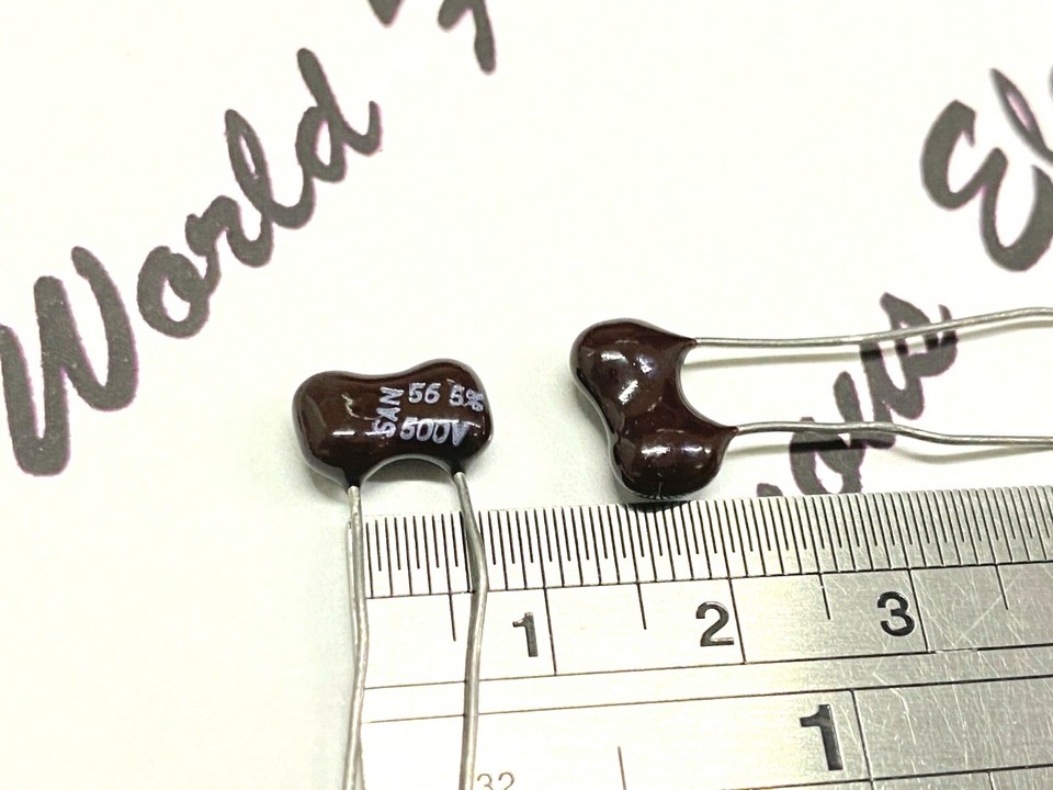 2 PCS. Sangamo Silver Mica Capacitor 330pF / 2 / 500V | Acquisti Online Su - Foto 11