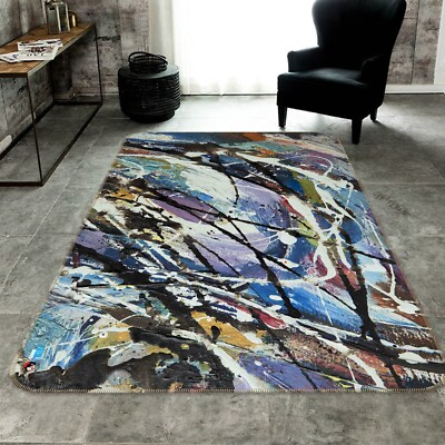 3D Abstract Graffiti NBC632629 Game Rug Mat Elegant Photo Carpet Mat Romy