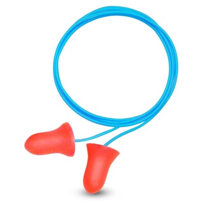 Howard Leight by Honeywell MAXIMUM Corded Disposable Foam Earplugs Apr/90 PR
