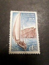 FRANCE 1965 timbre 1437, Aix les Bains, barque, neuf**
