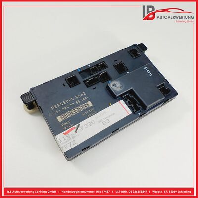 MERCEDES E-CLASS ESTATE W211 E320 CDI Control Unit Door Front Left 2118208385