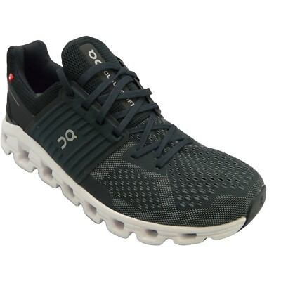 On Running Cloudswift Men's Running Shoes Black Rock US