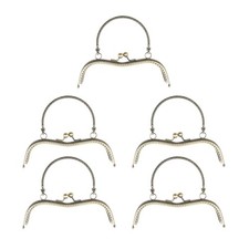 5pcs Metal Purse Frames for Making Tote Bags 19x14.7cm Adding Decorative Element