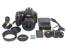 Nikon D5100 16.2MP DSLR Camera w/ 35mm f1.8G Lens Kit Bundle Battery Charger