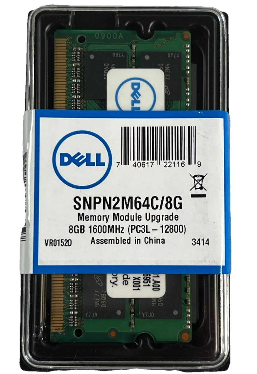 Preços baixos em Dell 8 GB SO-DIMM memória (RAM) para Computador